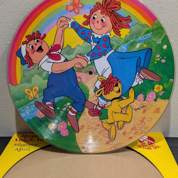 Raggedy Ann & Andy Happiness Album Picture Disc Vinyl Record - Picture 8 of 9